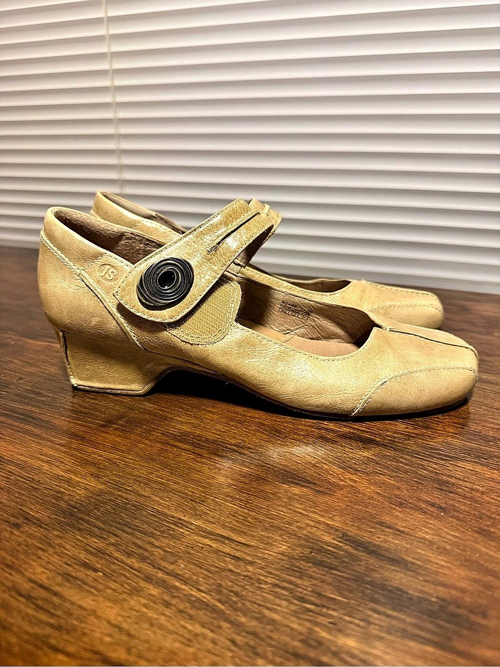 Josef Seibel Women's Brown Heeled Mary Janes